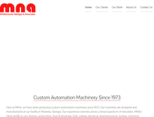 Tablet Screenshot of mnadesign.com